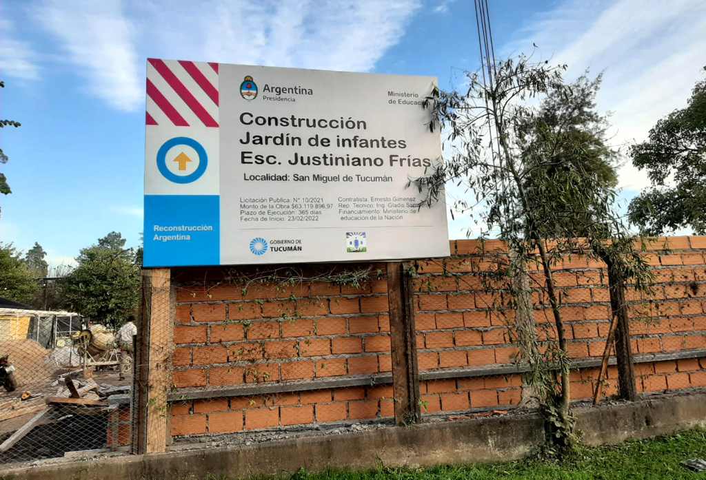 Escuela Justiniano Frías – Ampliación Salas de Nivel Inicial 01